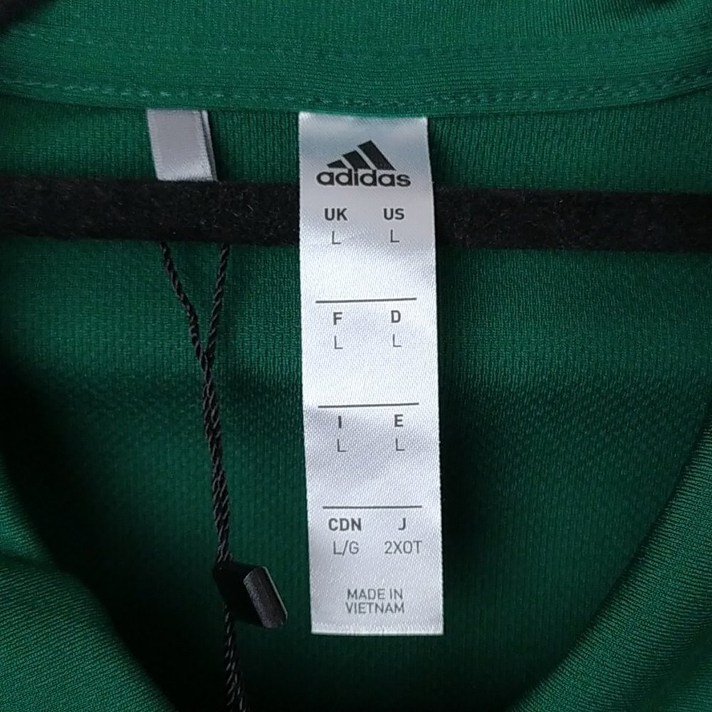 Adidas Golf Ladies Performance Polo Shirt UK Size Large Green Short Sleeve New - Picture 3 of 16